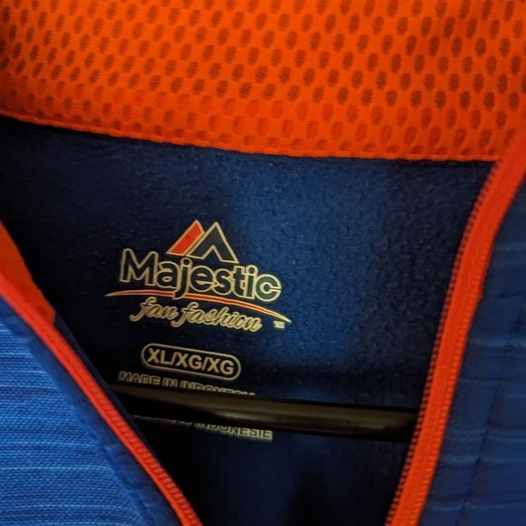 Majestic New York Mets Authentic Quarter Zip - Picture 4 of 5